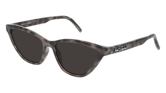 Saint Laurent Sunglass Woman Grey Grey Black