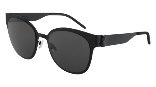 Saint Laurent Sunglass Woman Black Black Grey