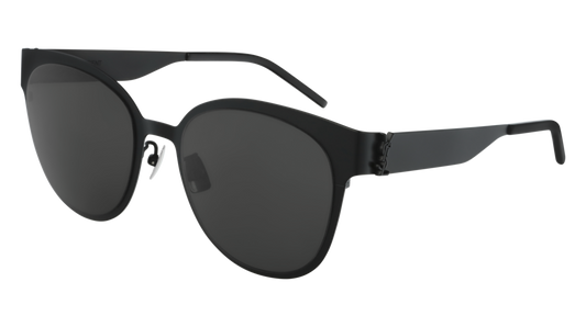 Saint Laurent Sunglass Woman Black Black Grey