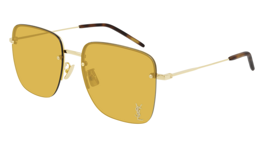 Saint Laurent Sunglass Woman Gold Gold Yellow