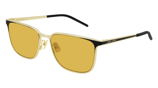 Saint Laurent Sunglass Woman Gold Gold Yellow